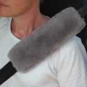 Sheepskin Seatbelt Cover