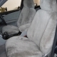 Stone sheepskin car seat covers